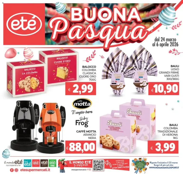 Ete volantino dal 24.03.2026 – Offerte Pasquali da Lunedì
