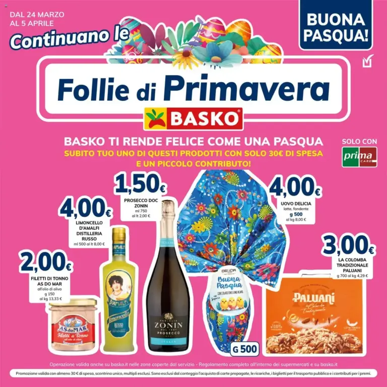 Basko volantino dal 24.03.2026 – Offerte di Primavera da Martedì