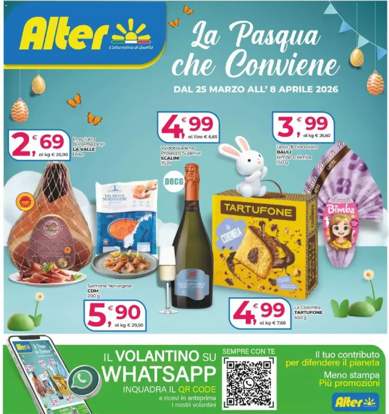 Alter Discount volantino dal 25.03.2026 – Speciale Pasqua dal Mercoledì