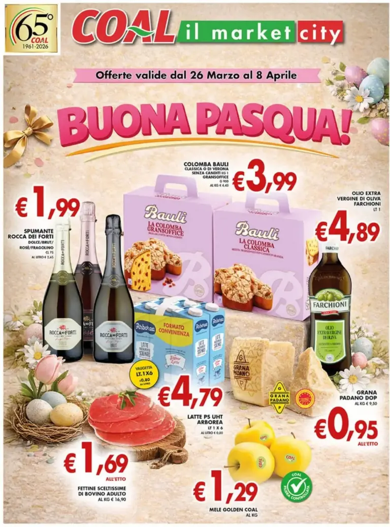 Coal volantino dal 26.03.2026 – Offerte Il Market City da Mercoledì