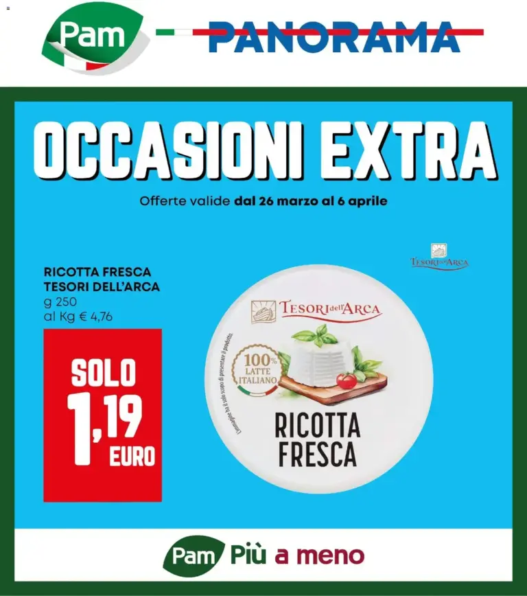 Panorama volantino dal 26.03.2026 – Occasioni Extra dal Giovedì