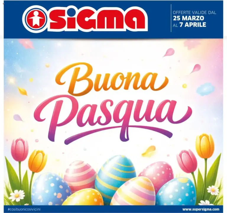 Sigma volantino dal 25.03.2026 – Offerte Speciali da Mercoledì