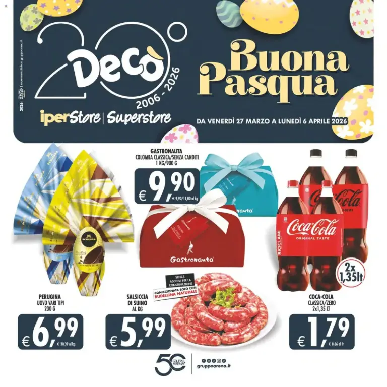 Deco volantino dal 27.03.2026 – Offerte Speciali da Venerdì