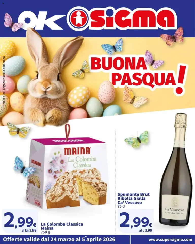 Sigma volantino dal 24.03.2026 – Offerte speciali da martedì