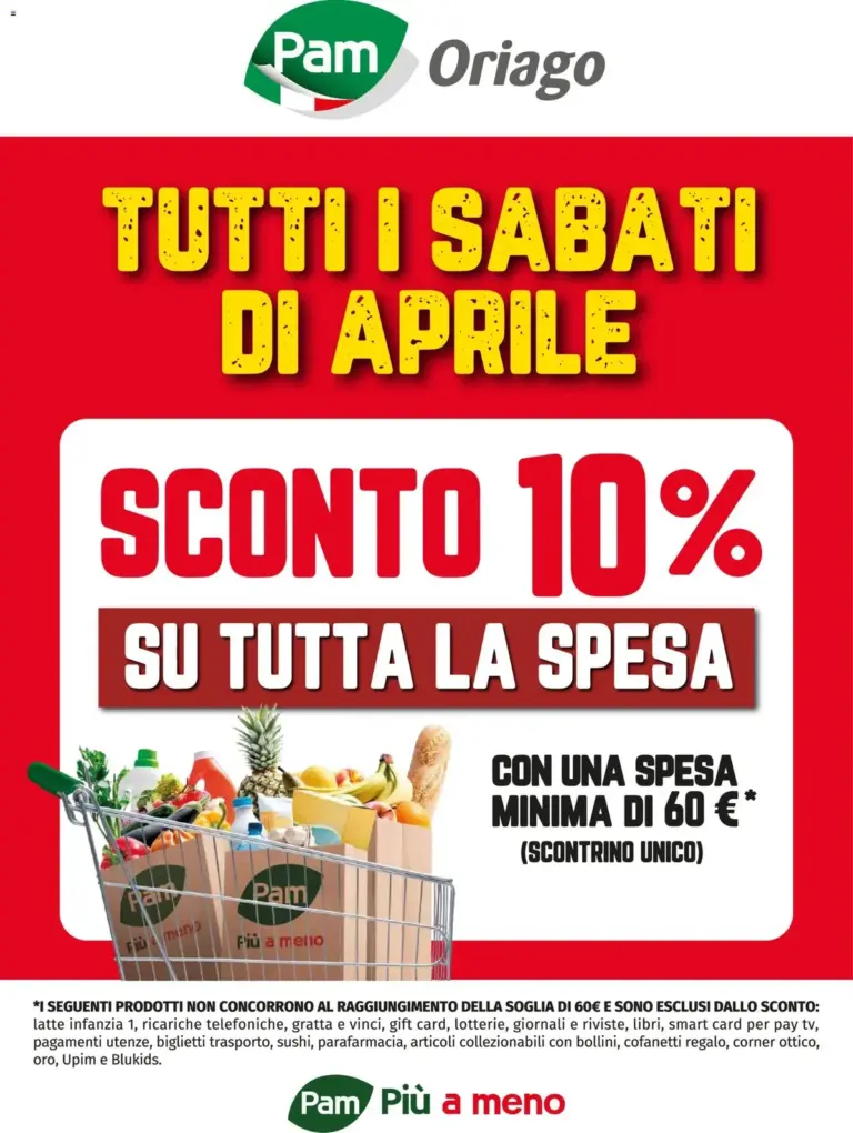 Pam volantino dal 30.03.2026