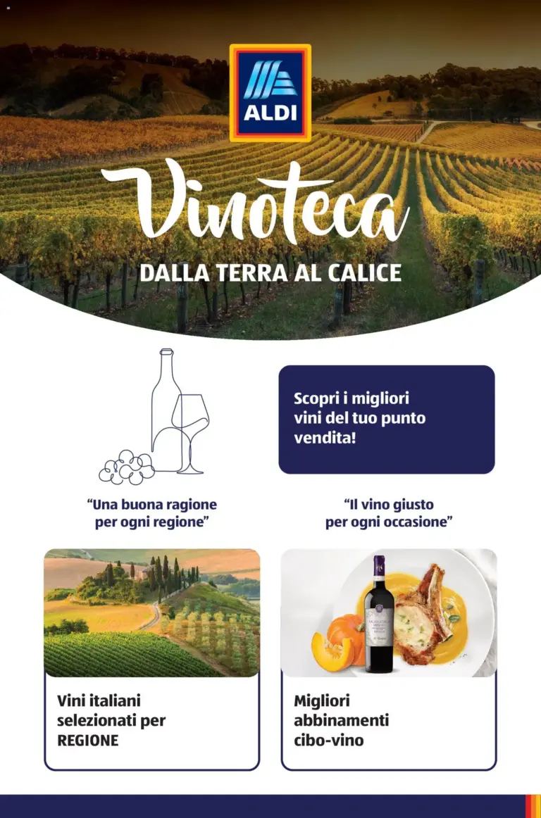 Aldi catalogo Oggi Speciale Vinoteca Aldi