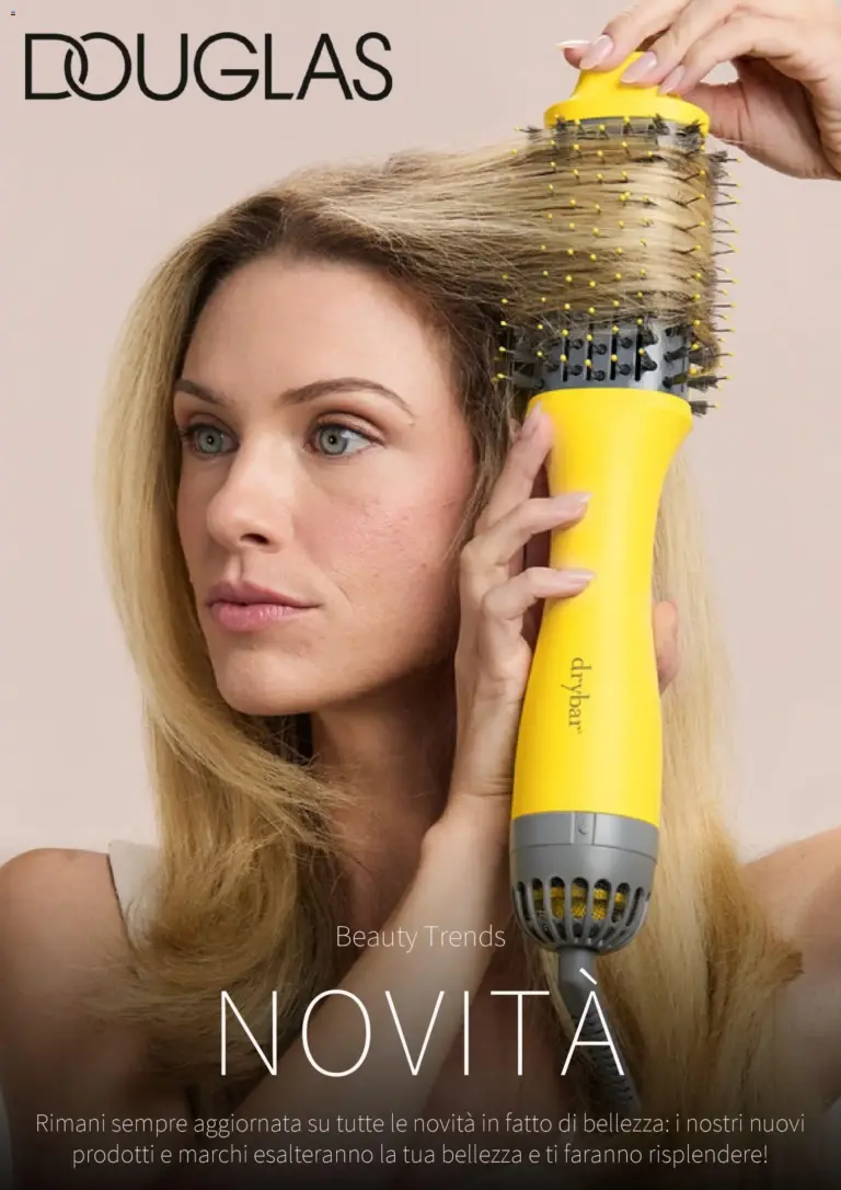 Douglas volantino Oggi Novità Beauty Trends