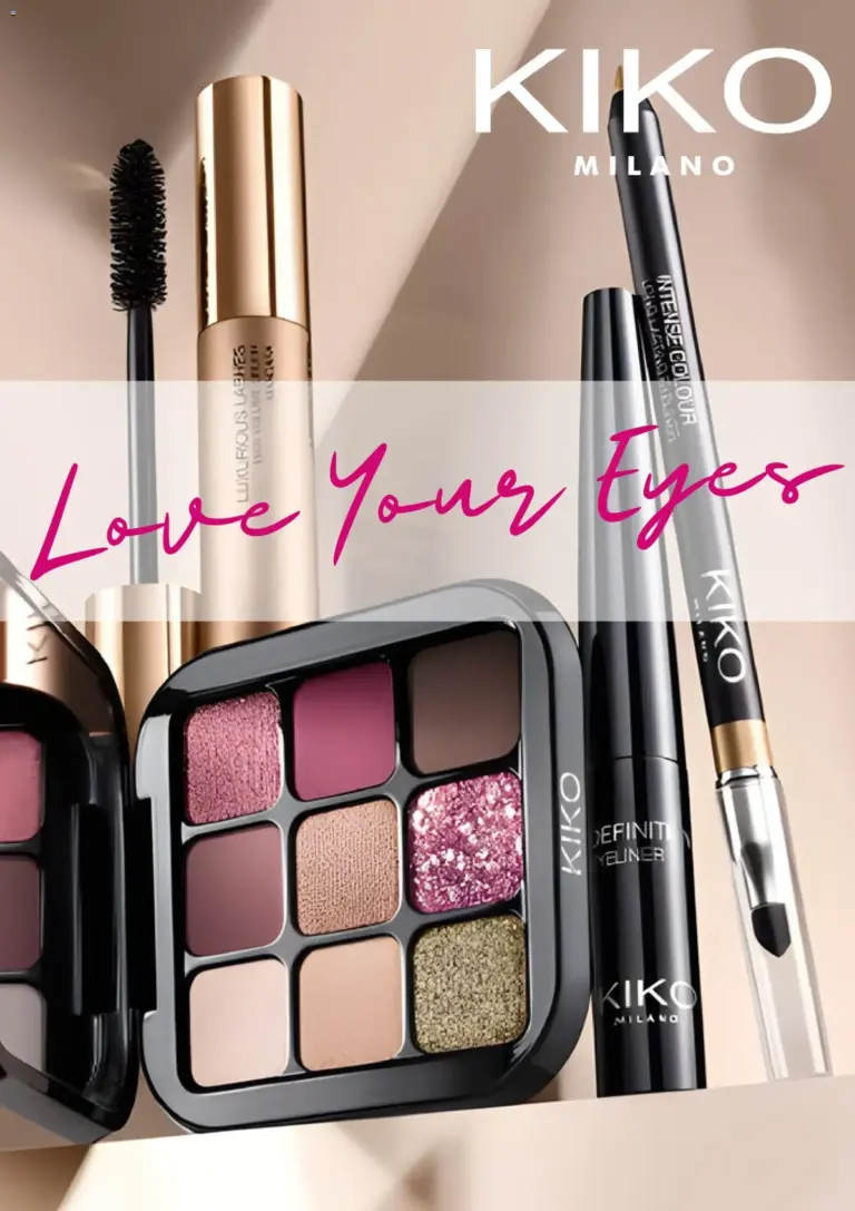 Kiko volantino Oggi Kiko: Love Your Eyes