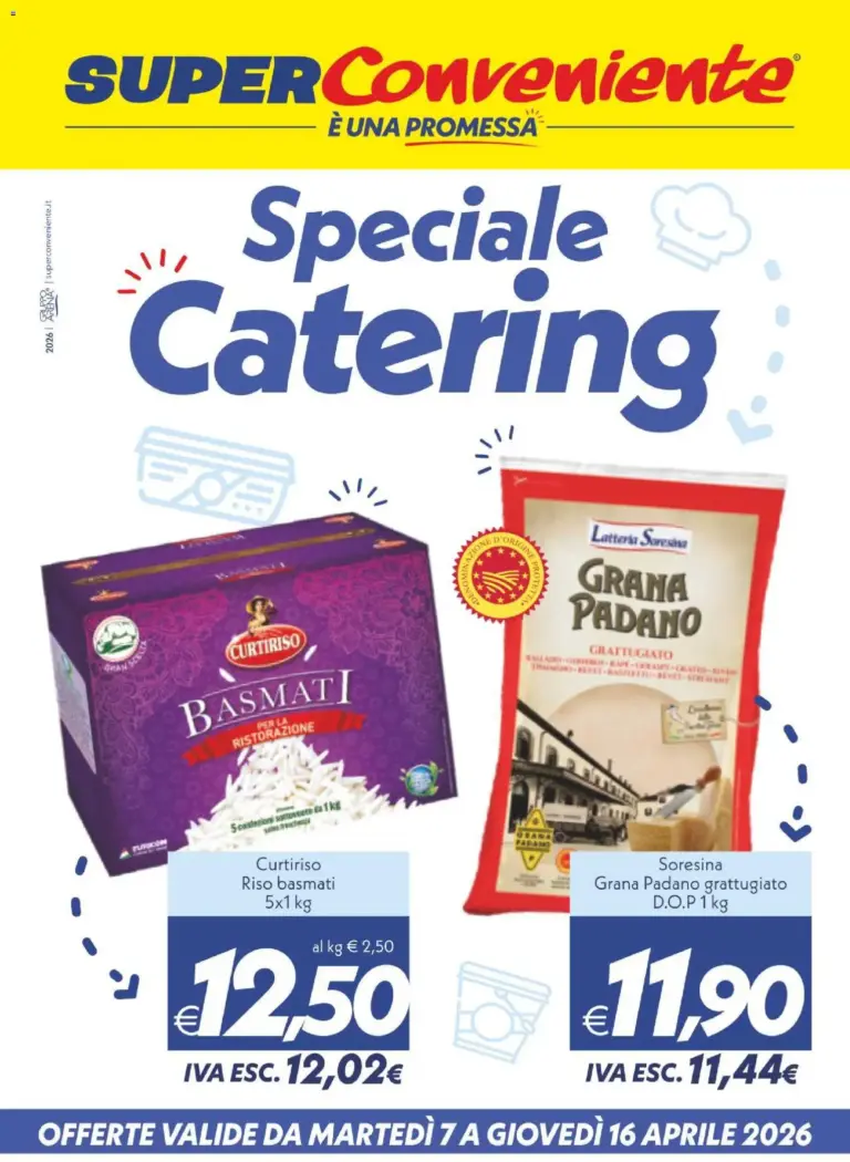 Superconveniente volantino 07.04.2026 – 16.04.2026 Enna, Misterbianco