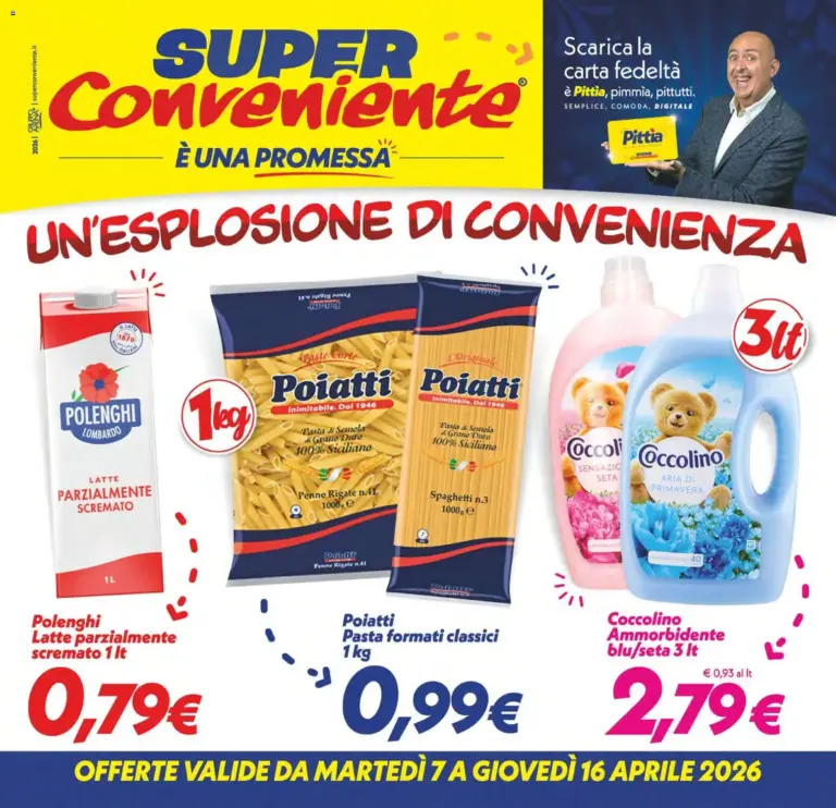 Superconveniente volantino 07.04.2026 – 16.04.2026 Sicilia (province