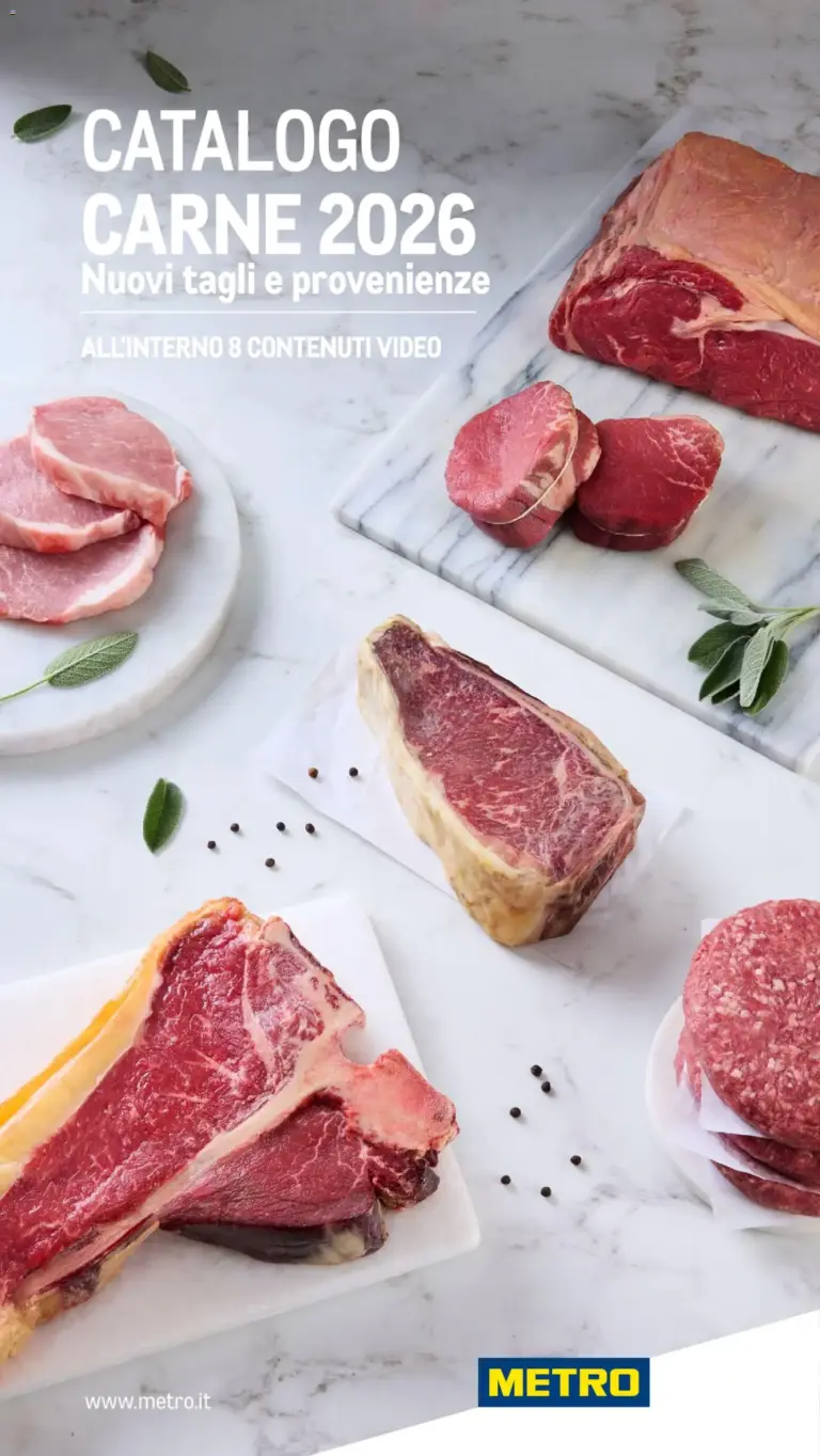 Metro catalogo Oggi Catalogo Carne 2026