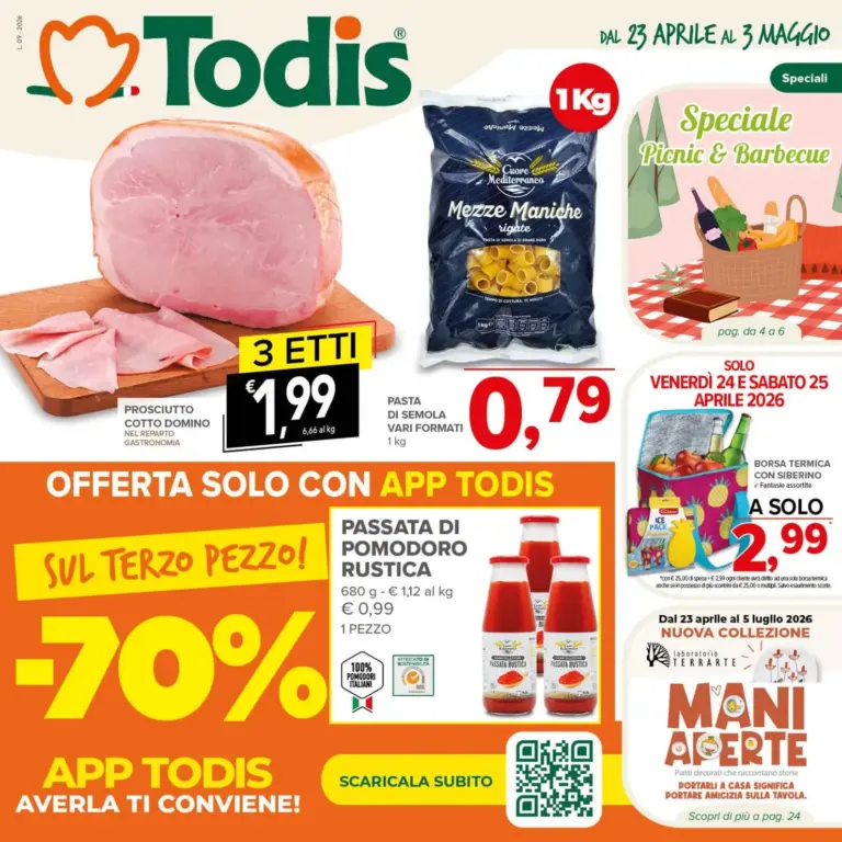 Todis Volantino 23/04/2026 - 03/05/2026