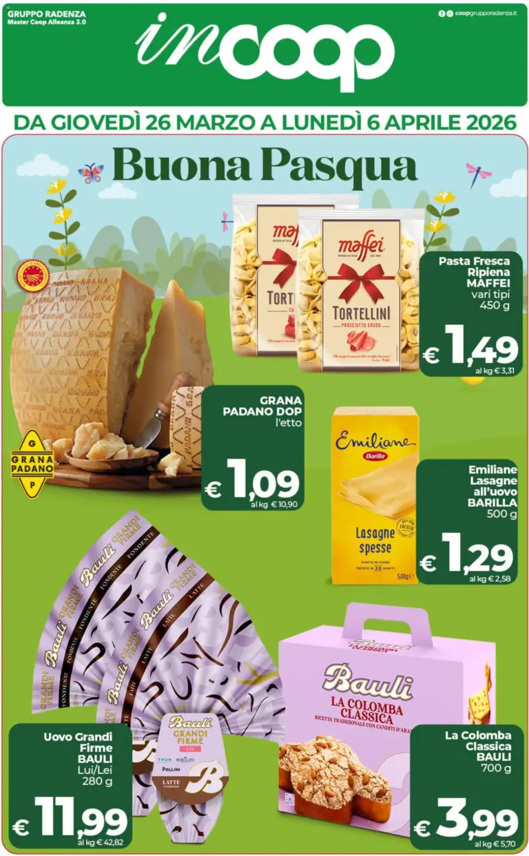 Coop volantino 26.03 al 6.04.2026 Speciale Buona Pasqua
